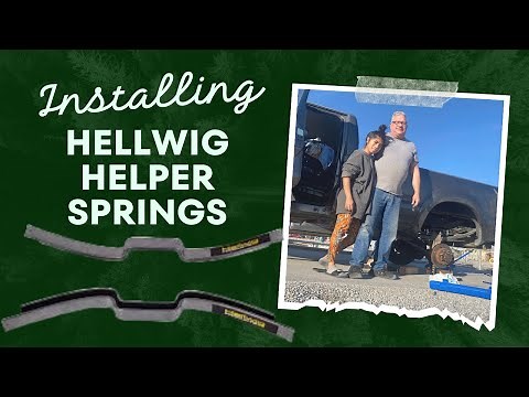 What A Job! Installing Hellwig Helper Springs.