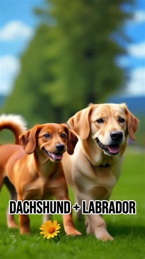 Meet the Dachsador: A Unique Dachshund Labrador Mix