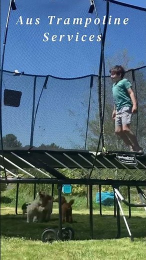 Springfree Trampoline Assembly