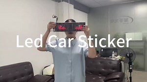 led Matrix Panel，Programmable flex LED display for car #car #carlover #carstickers#leddisplay