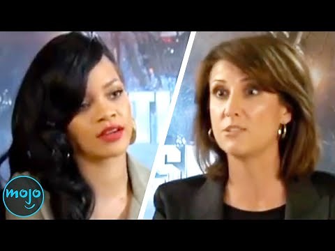 Top 30 CRINGIEST Celebrity Interview Walkouts
