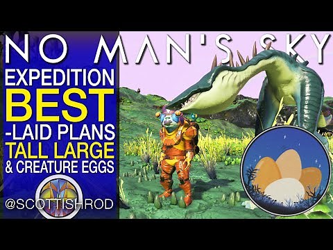 Tall Large & Creature Eggs Location - Best-Laid Plans - Expedition No Man's Sky - NMS Scottish Rod