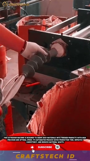 **Multifunctional Extrusion Machine Innovation for Efficient Material Production** #innovation #tech