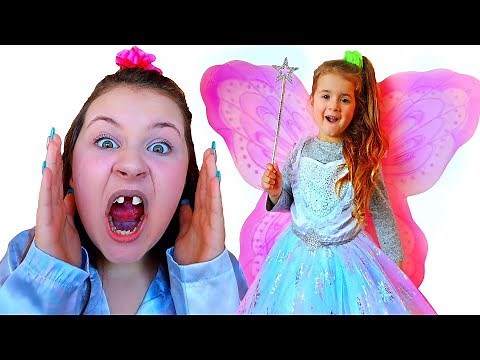 Ruby and Bonnie play with the tooth fairy