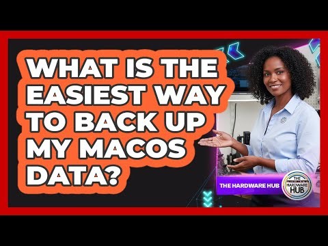 What Is The Easiest Way To Back Up My macOS Data?