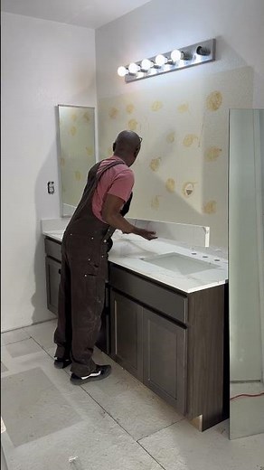 How to Install a Marble Bathroom Backsplash