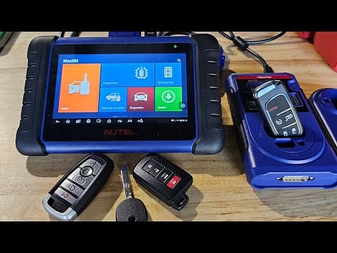 Read and Write key information with Autel IM508