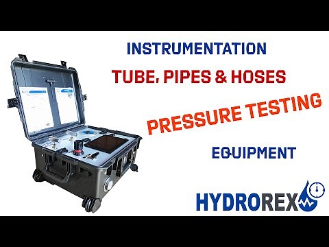 Instrumentation Pressure Leak Testing Tubing, Pipes and Hoses | Hydrotesting Instrument Tube.