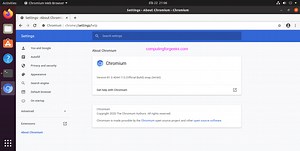 Install Chromium Browser on Ubuntu 22.04/20.04 | ComputingForGeeks