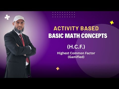 HCF Gamified | Discover HCF Through a Simple Visual Trick | Math Activity