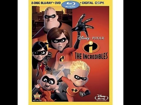 The Incredibles Blu-Ray Unboxing