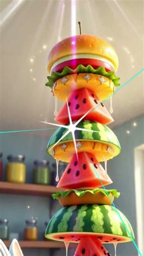 🍓 Tiny Chef vs Giant Fruits – Funniest 3D Magic Cooking Ever! #3DCartoon #FunnyShorts #ViralMagic