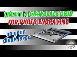Create Your Own Grayscale Test Grid for Diode Laser Photo Engraving