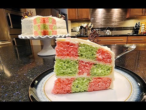 Easy Checkerboard Cake with Chef Gail Sokol