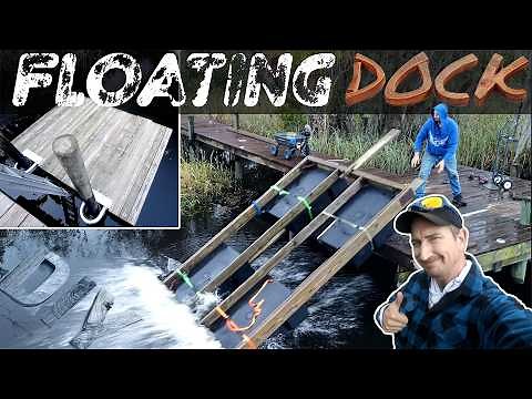 Easy DIY Build Floating Dock: Step-by-Step Guide with Pressure Treated Lumber and Dock Floats
