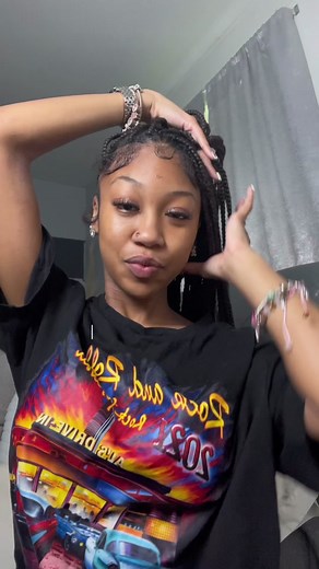 5 box braid styles 💓 #fyp #hairtok #relatable #boxbraidshairstyles #boxbraids #boxbraidstutorial #knotlessbraids #knotlessbraidshairstyles #trending #viral #hairvideo