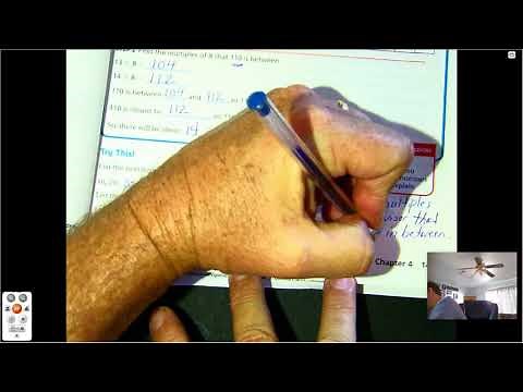 4th grade GO Math-Lesson 4.1 Estimate Quotients Using Multiples pages 143-146