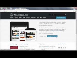 Tutoriel Wordpress - 3 - Installation de Wordpress (WAMP)