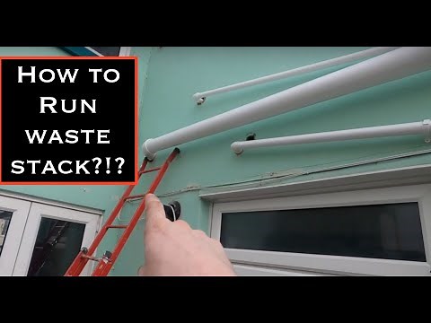 Soil stack and bathroom new build