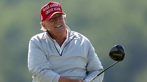 The staggering financial cost of Donald Trump's golf trips to the US taxpayer revealed in new report