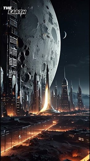 "Building Humanity’s First Giant Moon Colony | 4K"