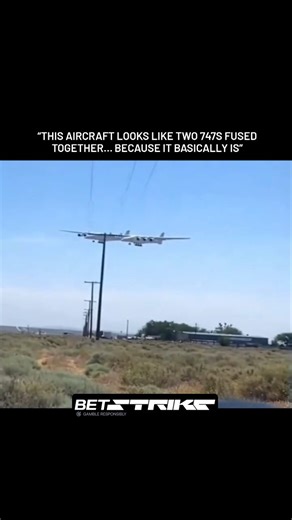 NeoAviator on Instagram: "Aviation enthusiasts recently captured rare footage of an experimental aircraft developed by Stratolaunch, an aerospace company based in the Mojave Desert. Known as Roc, the aircraft holds the title of the world’s largest flying airplane. Its design is impossible to miss — resembling two Boeing 747s fused together, connected by an enormous wing with a wingspan longer than a football field. Built to serve as a mobile launch platform, Roc recently completed a series of su
