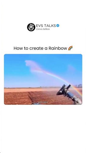 How This Water Pump Makes a Perfect Rainbow 🌈💦 | Science in Action!