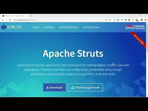 10. Creating a Struts 2 Web Application in Eclipse - Getting Started with Struts 2, Spring JDBC