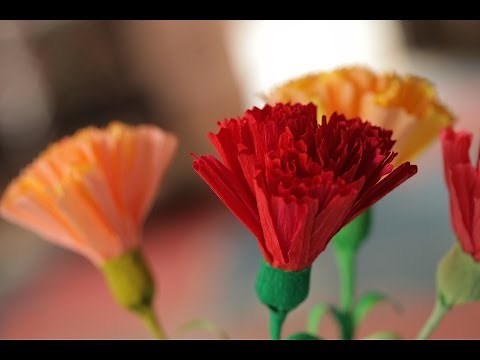 How to Make Crepe Paper Flowers