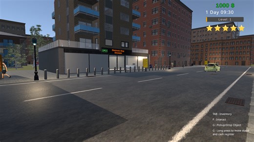 Electronic shop simulator by cosarstudios