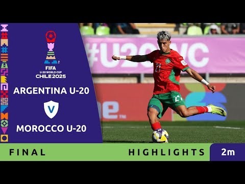 Morocco v Argentina | Highlights | FIFA Under-20 World Cup™ 2025