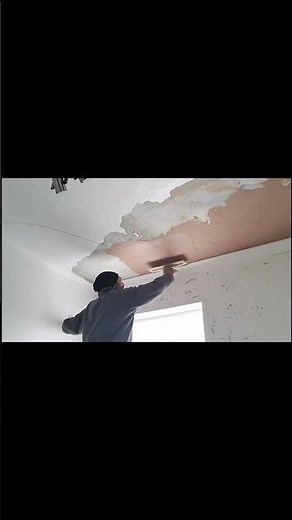 Ceiling Plastering Tutorial: Step-by-Step Guide for Smooth Results#plastering