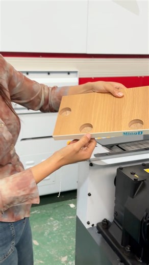 If you are still worried about how to realize the edge sealing of the hinge hole, please take a look. Our edge sealing machine can do it.#woodworkingmachinery #edgebandingmachine #edgebandingmachinefactory #edgebandingmachinesourcefactory #Automaticedgebandingmachine | Cindy Xiao