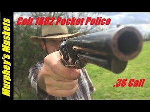 Colt 1862 Pocket Police Revolver 36cal Cap n Ball