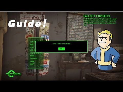 How to download f4se simplified!!
