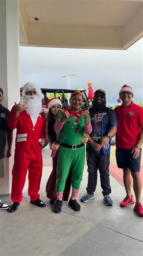 Kandit News Group on Instagram: "I’m sobbing tears of joy. These kids at Finegayan Elementary School are so happy after a collaboration of charity involving Guam’s car enthusiast community and Simon Sanchez High School’s Christmas Fishes for Holiday Wishes program provided more than 900 gifts to the Dededo students. Shout out to my college English major classmate and now SSHS educator Acie Jo Cruz ♥️🌲"
