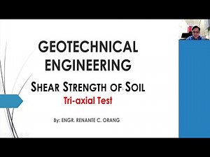 Geotechnical Engineering - Tri-axial Test
