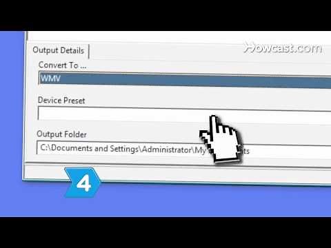 How to Convert MP4 Files to WMV