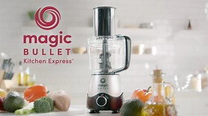 With the magic bullet Kitchen Express - not only do you get a food processor but also a personal blender in a single, sleek countertop-friendly design. Find out more about the magic bullet Kitchen Express here: https://buff.ly/3Gw8szw | nutribullet SA