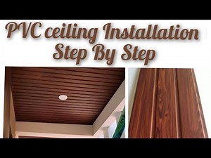 How to Install PVC Ceiling | Step-by-Step DIY Guide (Complete from Start to Finish)