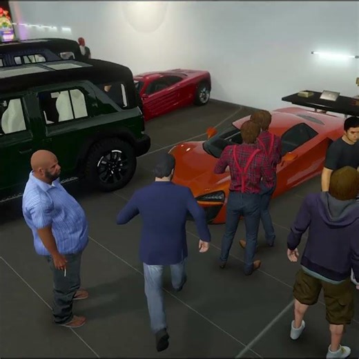 I GIFTED LUXURY CAR TO MY FRIEND & GONE VERY HAPPY! #shorts #gta5