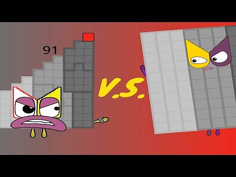 My Numberblocks 91 Meets Jay's 91