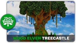 Wood Elven Treecastle Tutorial Minecraft Map