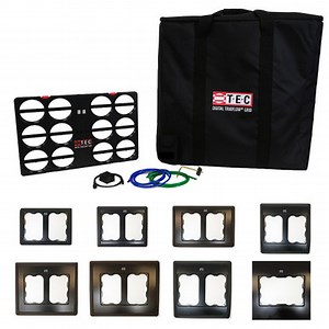 TEC Minneapolis Digital TrueFlow® Solution Full Kit with Grid and 8 Adapters (14x20 - 25x25, No Manometer)