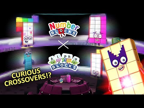 Alphablocks Numberblock Crossover Variables!?! 21, 5, 13 & 17 Found