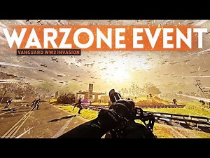 Huge WW2 Bomber Invasion in WARZONE! (Vanguard Event)