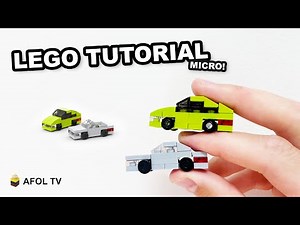 LEGO Mini Micro Cars - Two Techniques! (Tutorial)