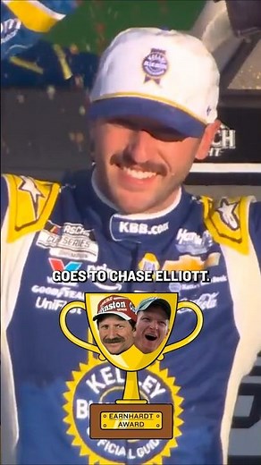 These NASCAR awards go hard 🏆