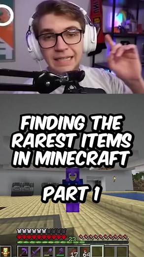 Discovering Rare Items in Minecraft - Part 1