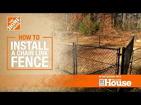How to Install a Chain Link Fence